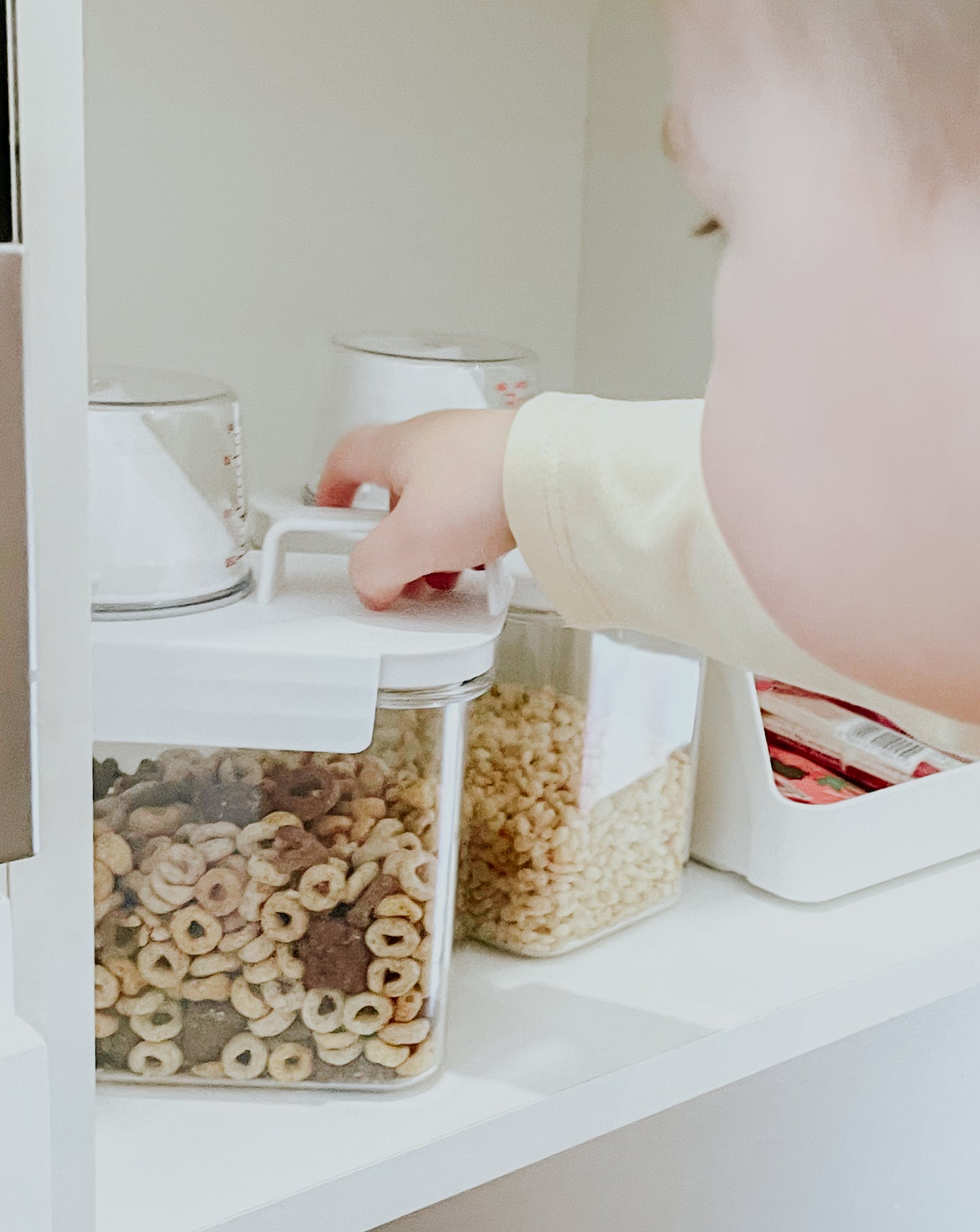 Two Easy-Pour Storage Jars