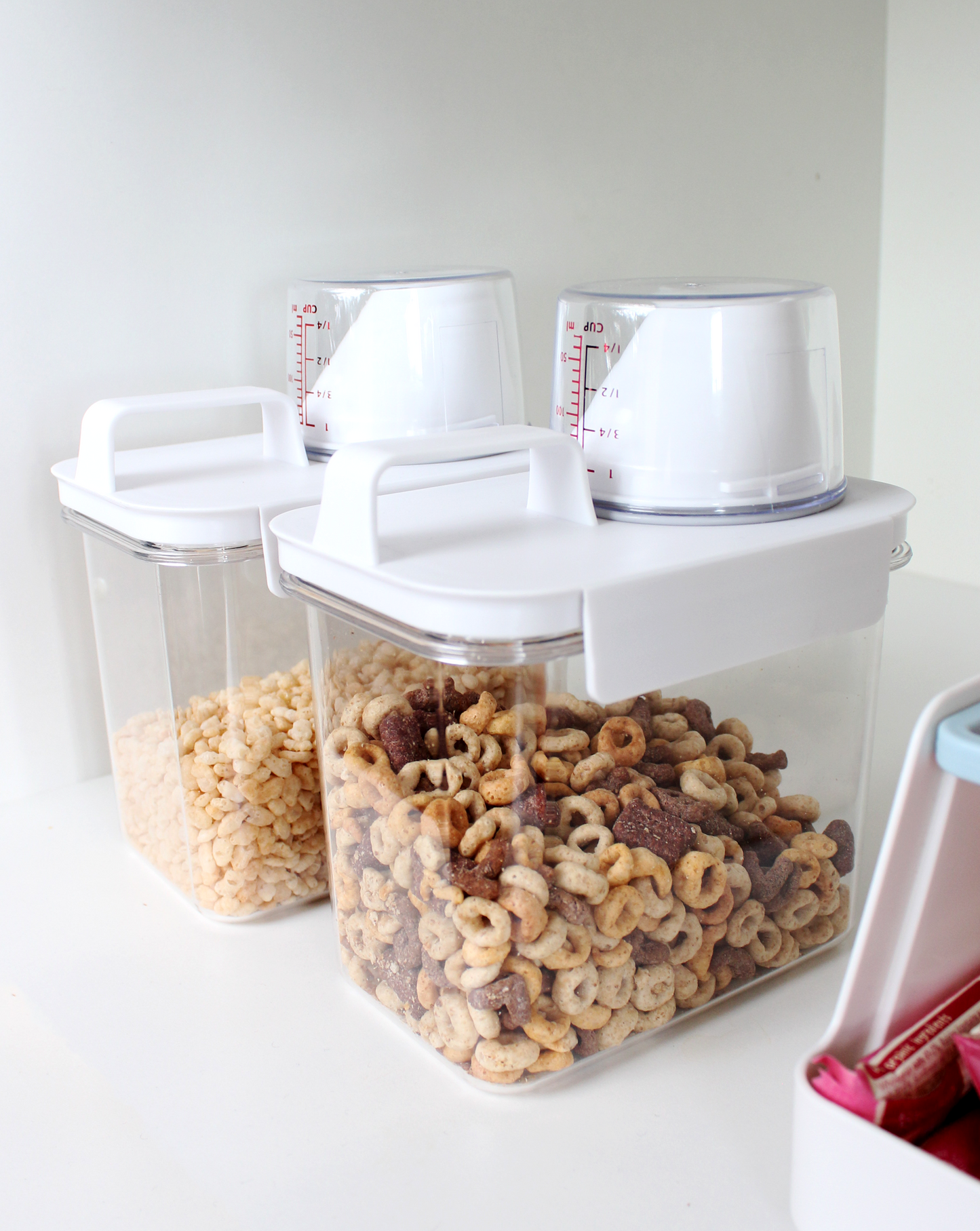 Two Easy-Pour Storage Jars